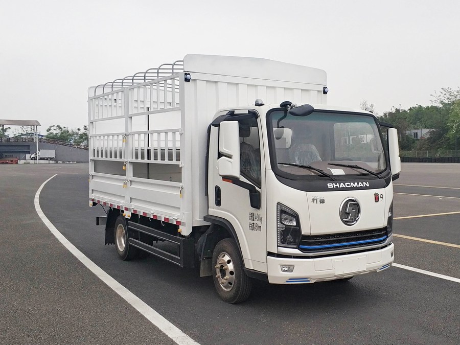 陕汽牌仓栅式运输车