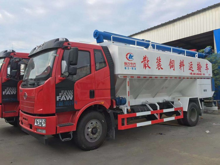 解放J6散装饲料车(图6)