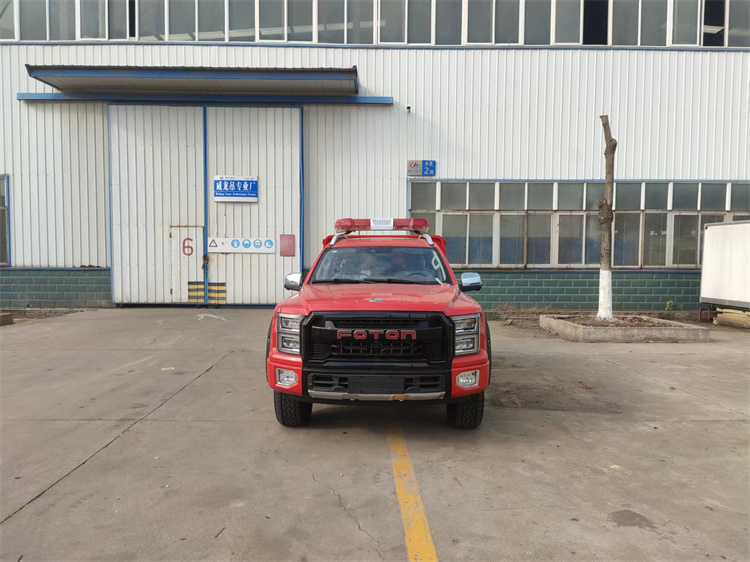 福田皮卡将军G9汽油四驱自动档-器材消防车(图3)