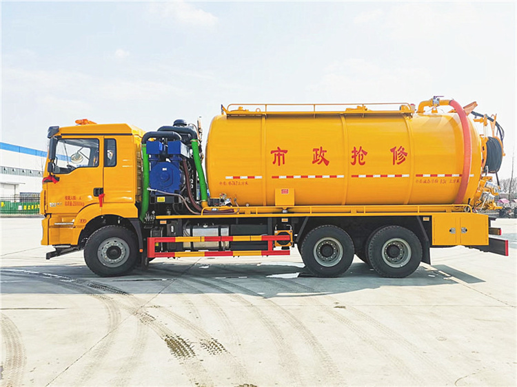 22方陕汽德龙清洗吸污车(图5)