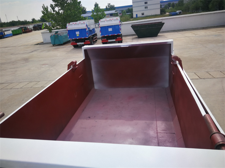 时风风顺蓝牌自卸垃圾车(图9)