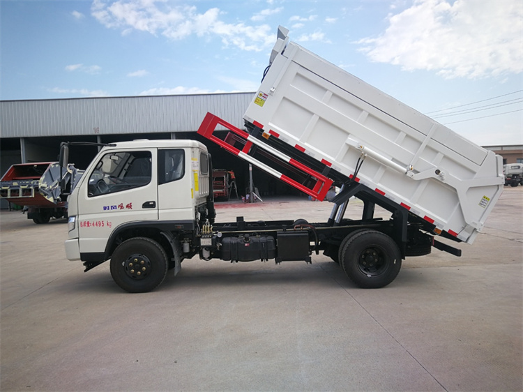 时风风顺蓝牌自卸垃圾车(图10)