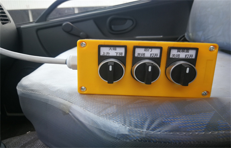 时风风顺蓝牌自卸垃圾车(图15)