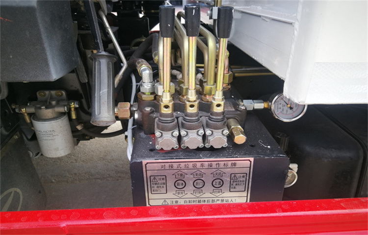 时风风顺蓝牌自卸垃圾车(图14)