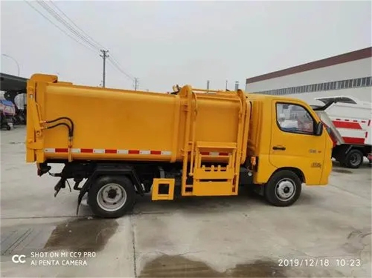 国六福田祥菱M1挂桶垃圾车(图6)