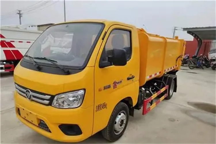 国六福田祥菱M1挂桶垃圾车(图4)
