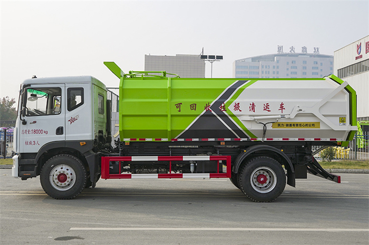 东风D9侧装挂桶垃圾车(图7)