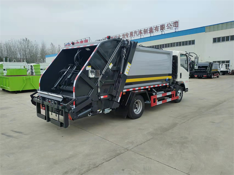 重汽豪沃压缩垃圾车 (图7)