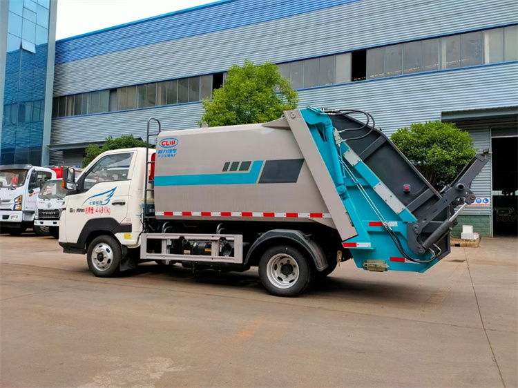 重汽豪沃七星悍将蓝牌压缩垃圾车(图11)