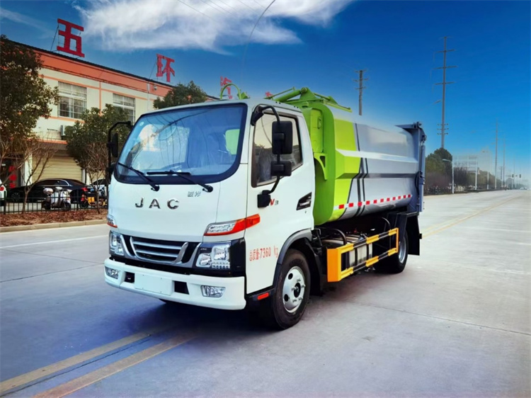 骏铃V3侧装压缩垃圾车(图4)